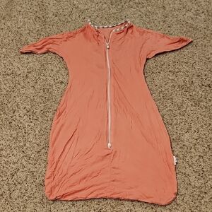 Coral Zippered Sleep Sack